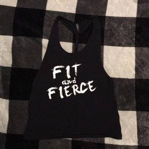 Workout tank top